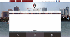 Desktop Screenshot of diamondchiropractic.com