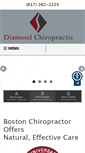 Mobile Screenshot of diamondchiropractic.com